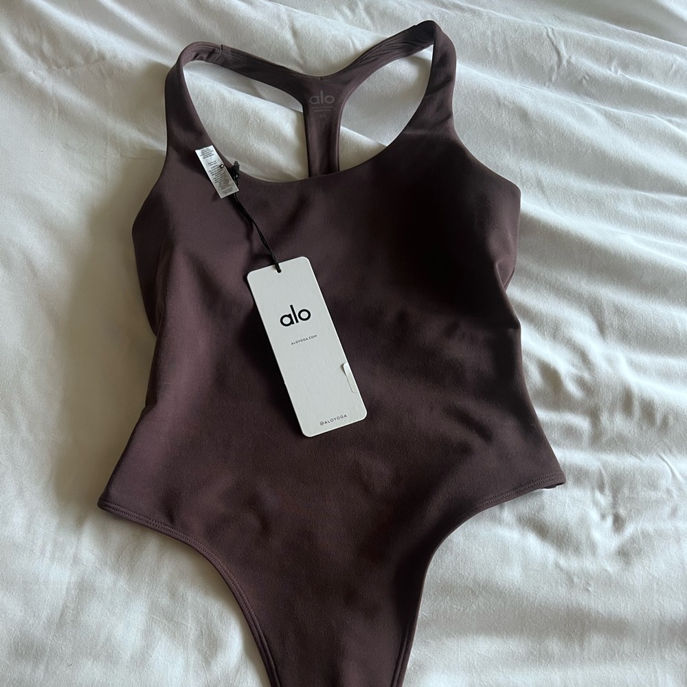 Brown Alo onesie